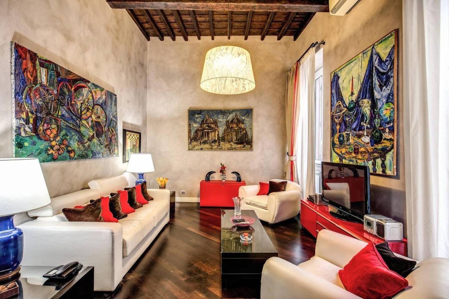 Spacious Flat By Piazza Navona Roma Exterior foto